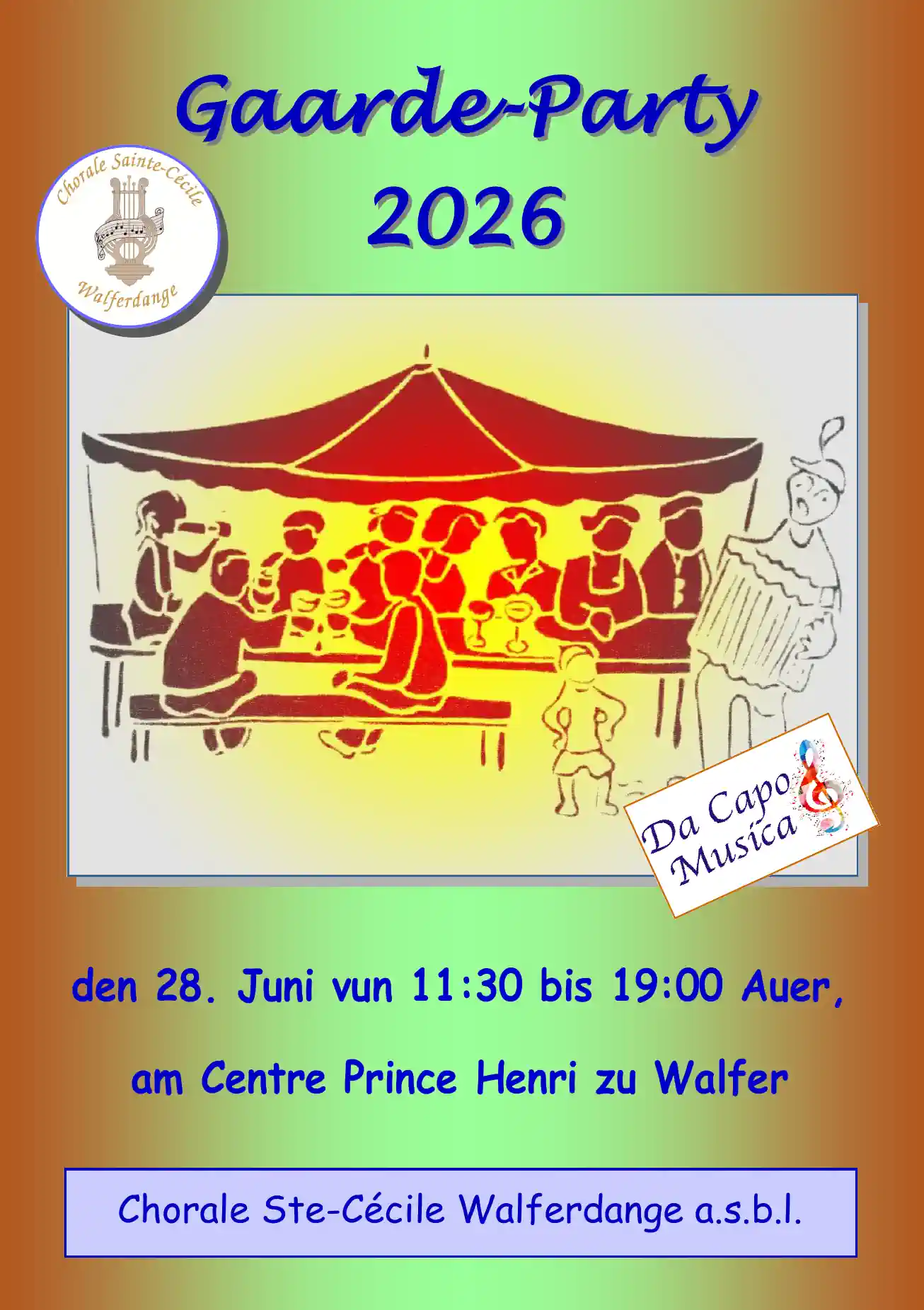 Affiche Gaarde-Party 2026